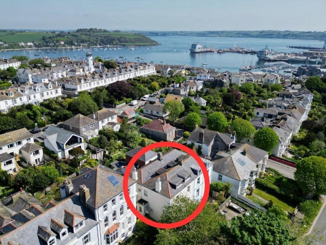 Pendennis - Bright Victorian Flat, Sea Views & Close To Beach Falmouth Dış mekan fotoğraf